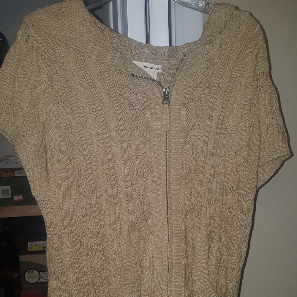 Hooded DKNY sweater